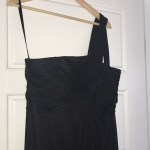 One shoulder evening gown by Alex Evenings, size14